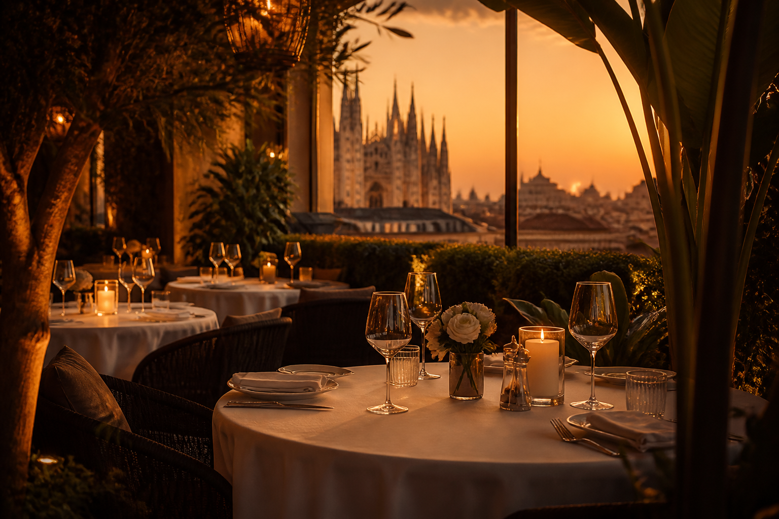 La terrazza di All'Origine Milano